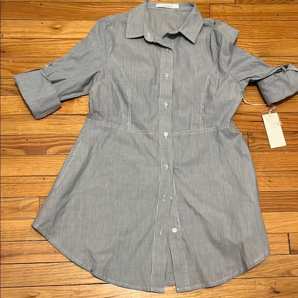 NWT Dreamers stripped shirt dress